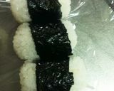 ハムチーズおにぎり作り方1写真