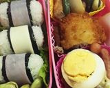 ハムチーズおにぎり作り方4写真