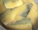 梅みそ鯖の煮付け作り方5写真