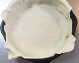 かぼちゃとほうれん草のスキレットキッシュ作り方2写真