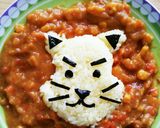 デコカレー☆ライオンくん作り方2写真