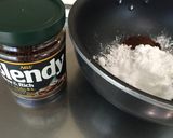 コーヒーわらび餅のミルクゼリーソース作り方1写真
