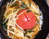 夏麺！冷やしトマトキムチソースのそうめん作り方4写真