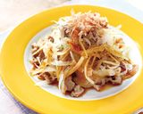 新玉ねぎと牛しゃぶのサラダ作り方3写真