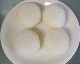 梅入り✾焼き肉巻きおにぎり作り方3写真