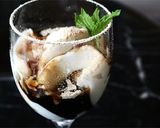 グルメ介護／豆乳豆腐の黒みつ黄名粉がけ作り方6写真