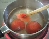 梅トマトのさっぱり健康ワカメスープ♫作り方2写真