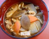 たべごぼう茶で簡単豚汁作り方5写真