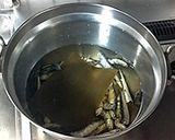 竹炭パウダーのひんやり♪手打ちうどん作り方1写真