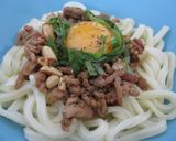 梅入りまぜまぜ肉うどん作り方8写真