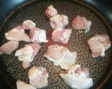 レストランの味☆鶏のバジルクリームパスタ作り方3写真
