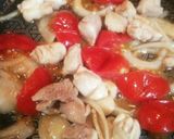 レストランの味☆鶏のバジルクリームパスタ作り方4写真