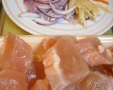 さわやか♪チキンの梅風味マリネ☆彡作り方1写真