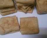 稲荷揚げ☆時間がある時に作って冷凍も♪作り方1写真
