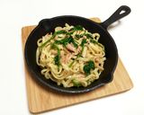 簡単！ツナとほうれん草のポン酢パスタ♪作り方4写真