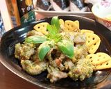 チーザ衣の焼きマヨチキン作り方8写真