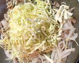 キャベツと豚ばら肉の甘酢蒸作り方4写真