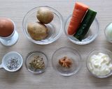 とろ〜り☆半熟卵のポテトサラダ作り方1写真