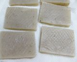 チーズ入り蒟蒻のバター焼き＊梅ソース作り方6写真