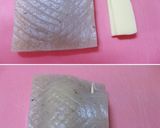 チーズ入り蒟蒻のバター焼き＊梅ソース作り方11写真
