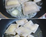 チーズ入り蒟蒻のバター焼き＊梅ソース作り方12写真