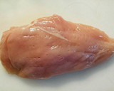 簡単★鶏胸肉のやわらか甘辛炒め作り方1写真
