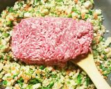 野菜たっぷりそぼろとふんわり卵の２色ご飯作り方2写真