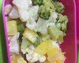 野菜チャウダー リメイク ドリア風作り方2写真
