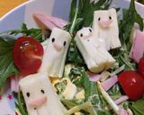 モッツァレラ家族のサラダ作り方4写真
