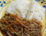 フライパンで簡単、もやしとミンチのカレー作り方6写真