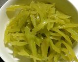 ふきとしめじの鰹節和え作り方1写真
