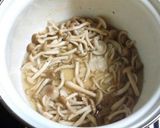 ふきとしめじの鰹節和え作り方2写真