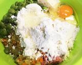 ミンチと豆腐の落とし揚げ♡作り方4写真
