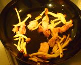 豚バラときのこのバジルパスタ作り方2写真