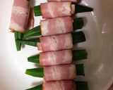 我が家のオクラベーコン巻き作り方4写真