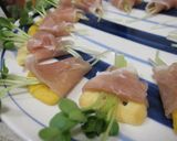 Cheezaと生ハムでおつまみ作り方3写真