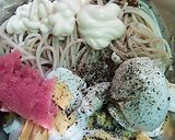 明太子パスタサラダクラッカー添え♪作り方4写真