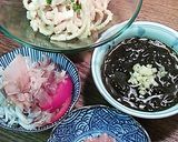 明太子パスタサラダクラッカー添え♪作り方5写真
