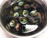 簡単 しったか貝（ニナ貝）の塩茹で作り方1写真