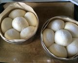 お花のようなちぎりパン作り方5写真