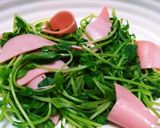 時間も費用も節約 豆苗サラダ作り方2写真