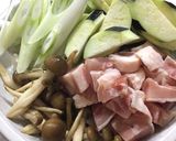 田舎風うどんのつけ汁作り方1写真