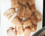 鶏肉の甘辛ニンニク和え作り方1写真