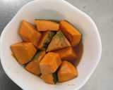 お弁当に！かぼちゃの簡単煮付け作り方2写真