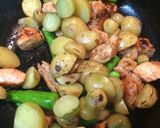 新じゃがと鶏肉炒め♪作り方10写真