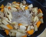 春雨と大根と豚肉のうま煮作り方4写真