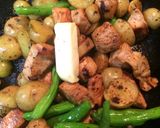 新じゃがと鶏肉炒め♪作り方11写真