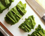 ほうれん草とひき肉と豆腐煮♥️☆*。作り方1写真