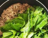 ほうれん草とひき肉と豆腐煮♥️☆*。作り方5写真