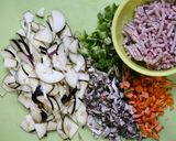 簡単！茄子のカレー炒め作り方1写真